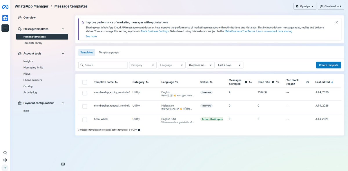 SoorajPro's tweet photo. @Meta Why are WhatsApp template approvals taking so long? We're building in the AI era, but waiting 24+ hours for a simple template approval slows businesses down. Please make the process faster and more transparent. #WhatsAppCloudAPI https://t.co/bslke8qj6m