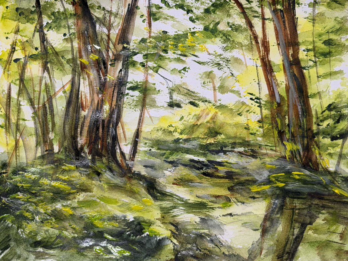 SeanFanYuenHo's tweet photo. 我是這樣畫的。(水彩）
That’s how I paint. (Watercolour)

https://t.co/PvgBlN0WfB

#seanpaintingclass https://t.co/eYQ9wZlKEv