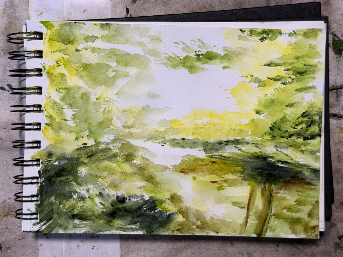 SeanFanYuenHo's tweet photo. 我是這樣畫的。(水彩）
That’s how I paint. (Watercolour)

https://t.co/PvgBlN0WfB

#seanpaintingclass https://t.co/eYQ9wZlKEv