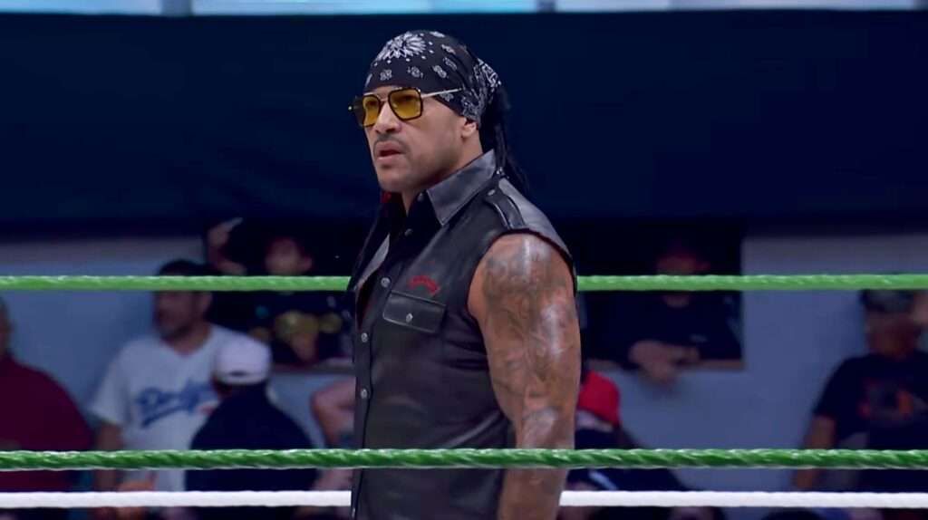 POSTwrestling's tweet photo. AAA on Fox 7/4 Results: Damian Priest arrives, Los Perros del Mal strike again

https://t.co/NjMqJVKxWO https://t.co/EGDXgCRso1