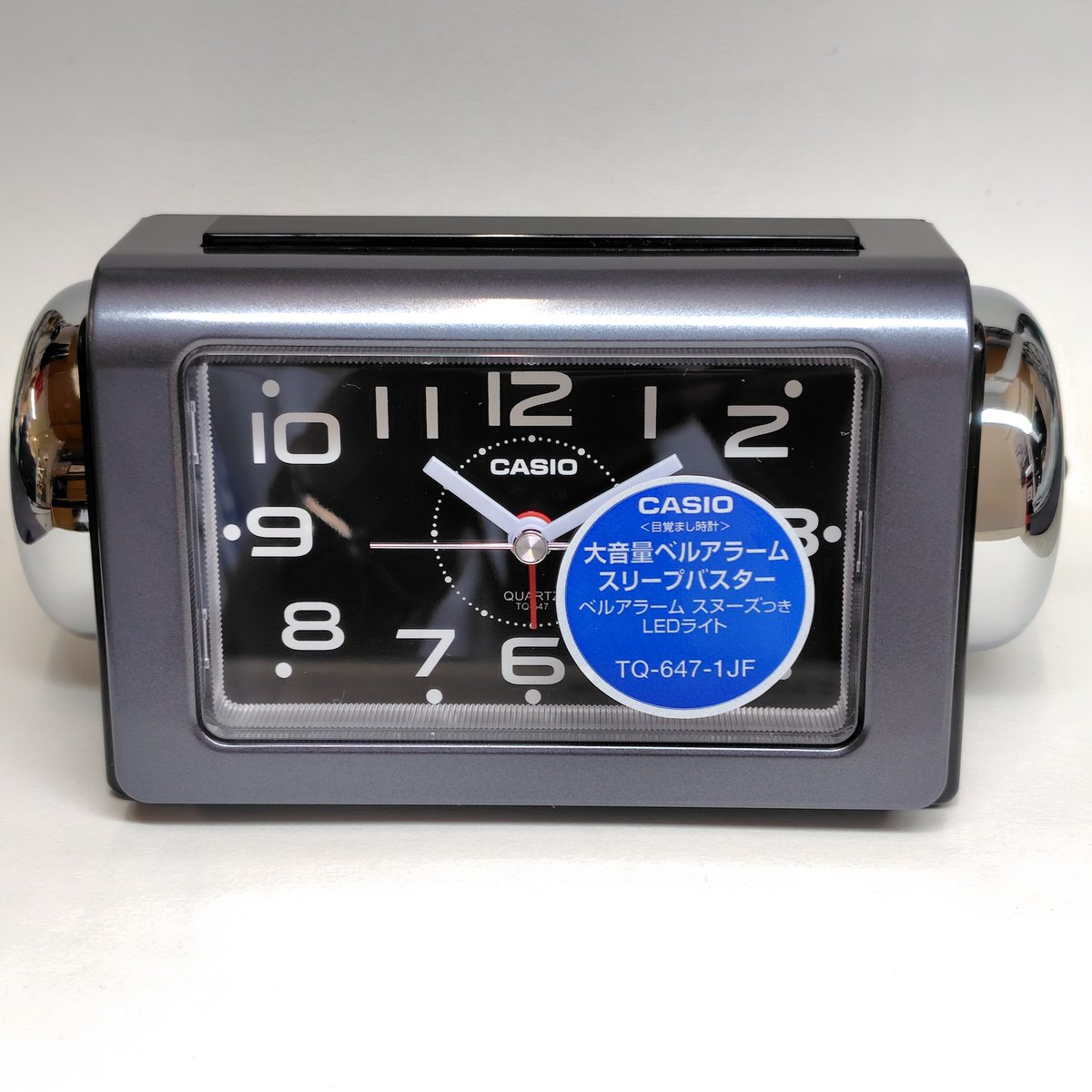 CASIOの目覚まし時計が各種入荷しました。