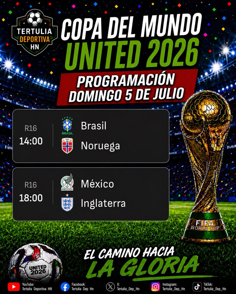 Tertulia_Dep_Hn's tweet photo. Programación para mañana domingo! https://t.co/yhKtTGv2U2