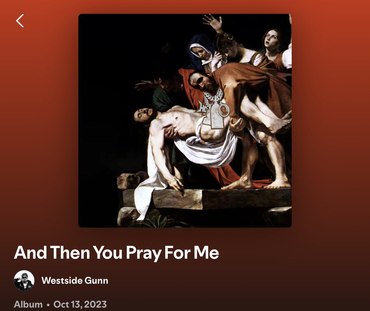 dontoliversuki's tweet photo. 💿And Then You Pray For Me
👤Westside Gunn
📈76.0

サウンドデザインが多彩な、非常に芸術的な1枚
おれは割と好きやけど、これは賛否両論ありそう

PFP聴いたことある人なら分かるとおもうけど
彼はGriseldaのスタイルをアートワーク的に体現
してるんだよね。今作のジャケット然り、 https://t.co/rmhEY736Ne