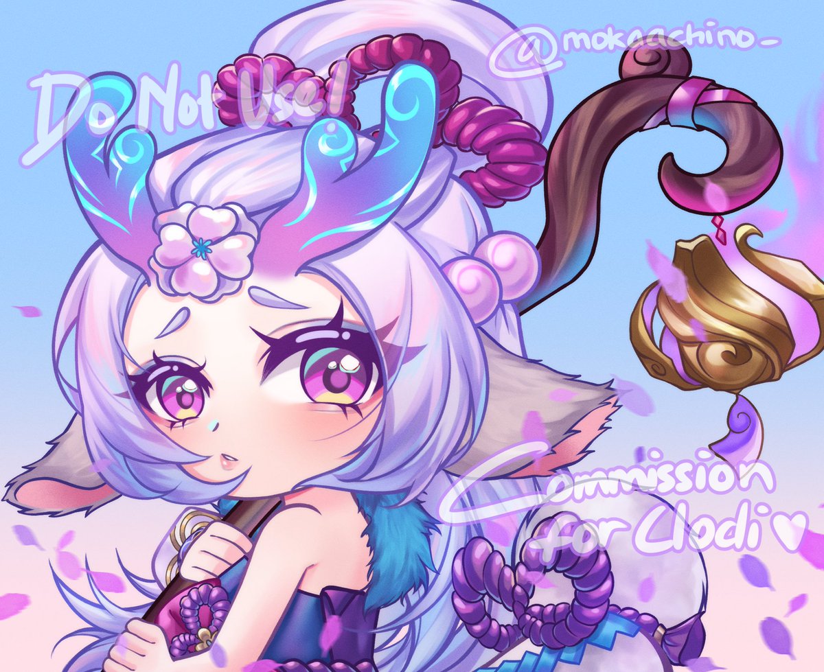 mokaachino_'s tweet photo. Spirit Blossom Lilia and Yone cms 💜 https://t.co/dH88fH8WAD