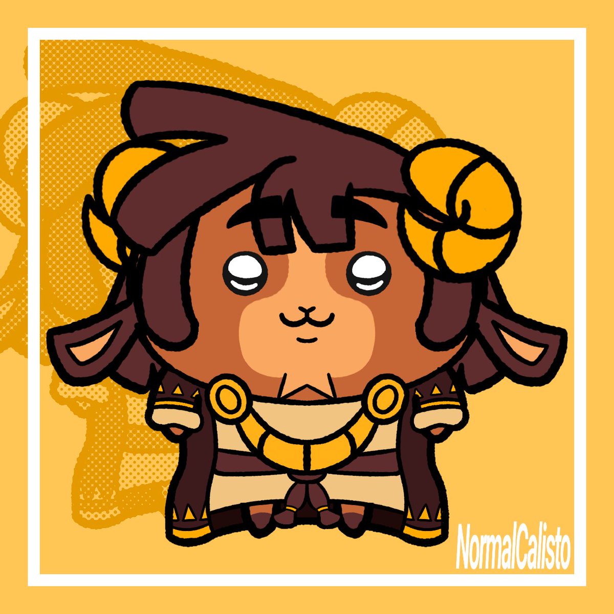 TheoriginalVR's tweet photo. I can't stop thinking about Ramuel so I made this ok? Ok
Ramuel Chiikawa 
#LambyLand https://t.co/T1eTwq5GFl