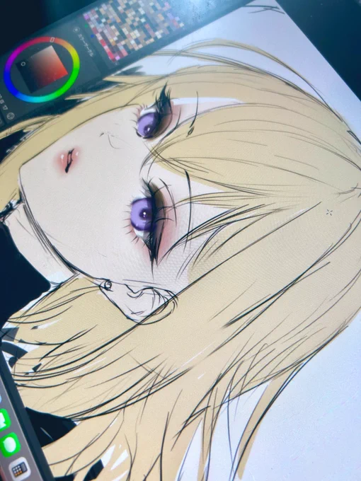 #三角初華 Doloris wip 2