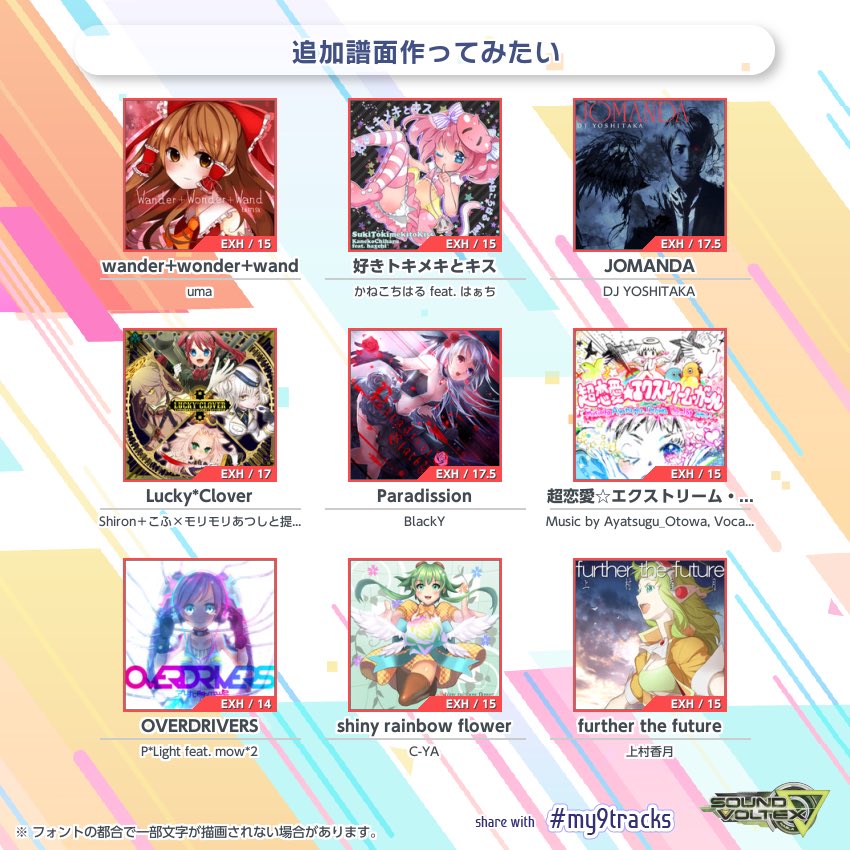 callA_bemani's tweet photo. この前作ってみて出し忘れてたやつ https://t.co/ikGImas1Im