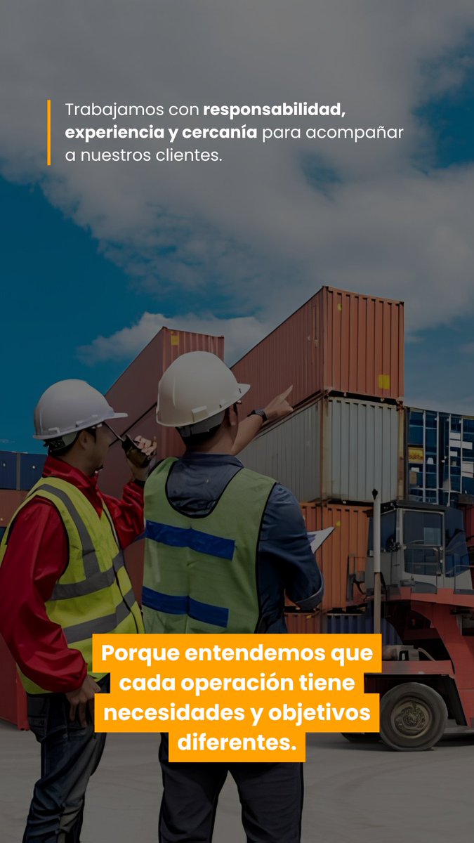 SerlogisticaOTM's tweet photo. Cada operación requiere atención constante.

Nuestro compromiso es acompañar cada proceso para brindar mayor tranquilidad y respaldo a quienes confían en nosotros.

#Serlogística #OperaciónLogística #LogísticaEmpresarial #Seguimiento #ComercioExterior https://t.co/6h62ciWklB
