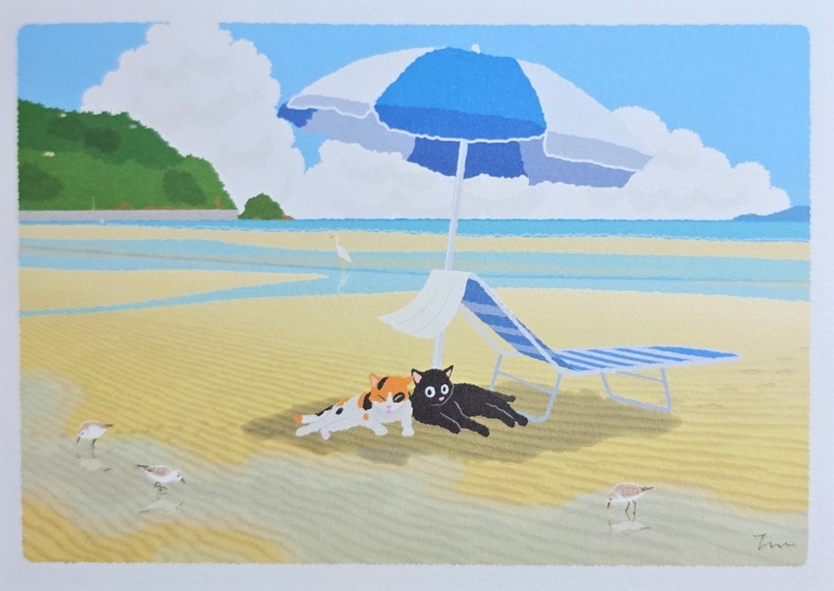 akomaron_post's tweet photo. #ポスクロ_outgoing
20260704
🇩🇪 ドイツ 🤵‍♂️
"greeting from HOKKAIDO"🐮🍦🍜
🇨🇳 中国 🤵‍♀️
tabineko series から "夏のパラソル"🐈🐈‍⬛🏖 https://t.co/IsEeEeDoQp