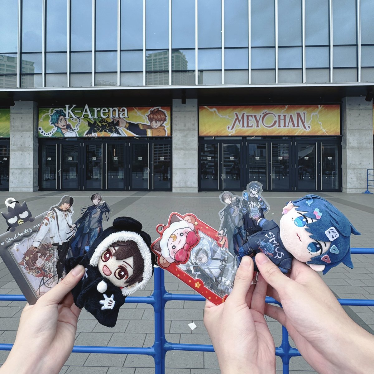 arib_pudding's tweet photo. 肉チョモ！！(ふたりともグッズなし！) https://t.co/wGBrzxStXq