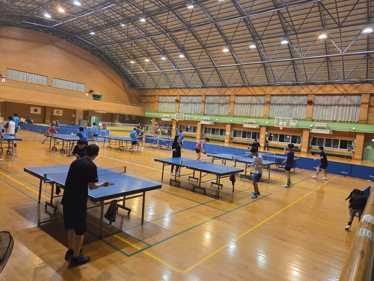 wactsaga's tweet photo. ＼日曜夜はWact day🏓／

こんにちワクト！

今日もWact dayです。

18:30〜21:30(3時間)
佐賀市立体育館にて
参加フリーの練習会を開催します❗️

🤩学生は無料(大学生含む)
🐥社会人・一般は参加費200円

※打ち始める前にお名前の記入をお願いします。

《今後の開催予定》
7月は毎週開催予定 https://t.co/GsEk9ozbui