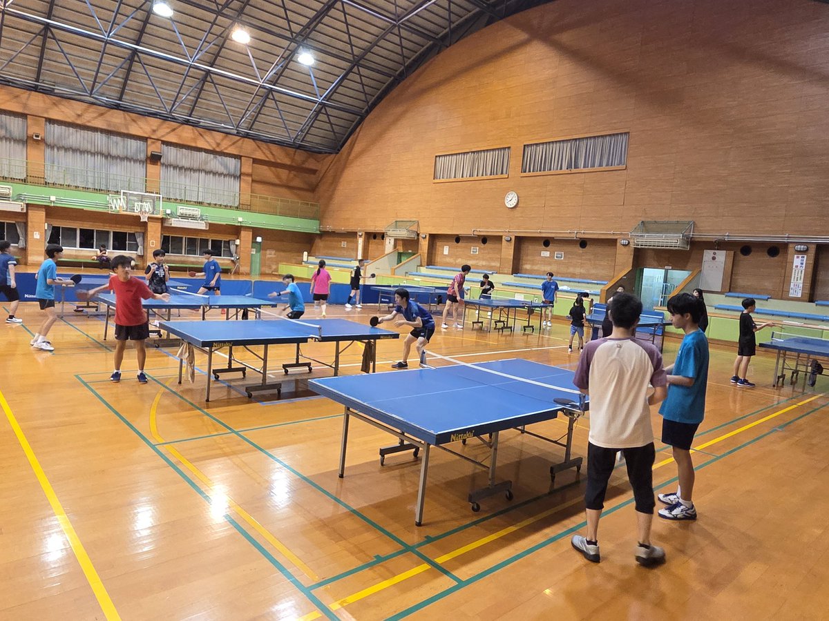 wactsaga's tweet photo. ＼日曜夜はWact day🏓／

こんにちワクト！

今日もWact dayです。

18:30〜21:30(3時間)
佐賀市立体育館にて
参加フリーの練習会を開催します❗️

🤩学生は無料(大学生含む)
🐥社会人・一般は参加費200円

※打ち始める前にお名前の記入をお願いします。

《今後の開催予定》
7月は毎週開催予定 https://t.co/GsEk9ozbui
