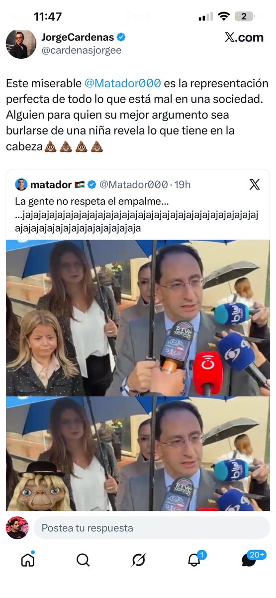 laaliciasumerce's tweet photo. “¿Que soy mantenido?” Si. Pero hay algo que no saben, también soy bien bruto.

Jorge Cardenas 

Me imagino que Elsa Noguera debe ser la niña con más investigaciones del país jajajajajjajaaj https://t.co/LRI5FixAeS