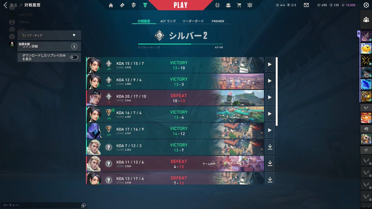 Monsan312's tweet photo. Luminaフルパ新マップサミットで5センチネル構成をした結果爆勝ちする。
エイムの調子がすこぶる良すぎて初めて飛び級した https://t.co/XaVycsBgM7