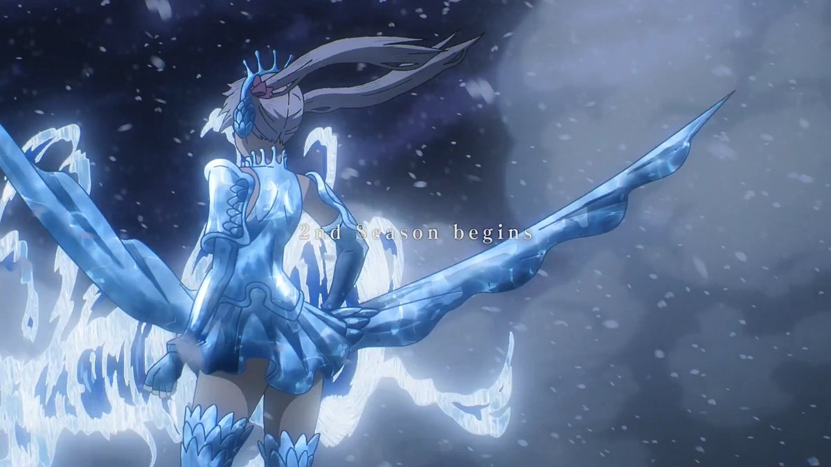 OrewaFriend's tweet photo. No way they actually spoiled Saint Valk Armour 🫣🫣🫣

But my God, look at that quality. Noelle VS Vaniva would be hype. Best Female Character back after 5 years 🤧🤧🤧
#BlackClover https://t.co/HR3egjbShP