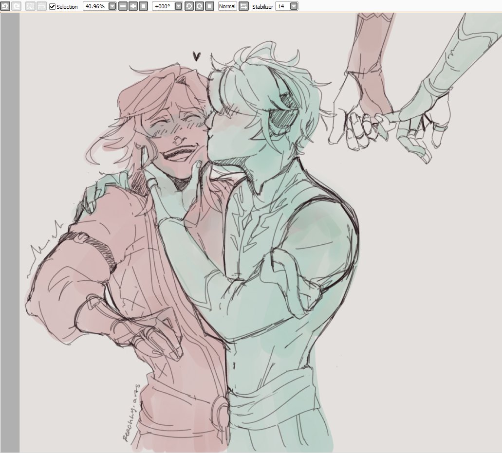 peachhy08's tweet photo. a happy little #kavetham doodle bc they have just consumed my brain
and i love drawing kaveh happy https://t.co/JpwkuUm2P3