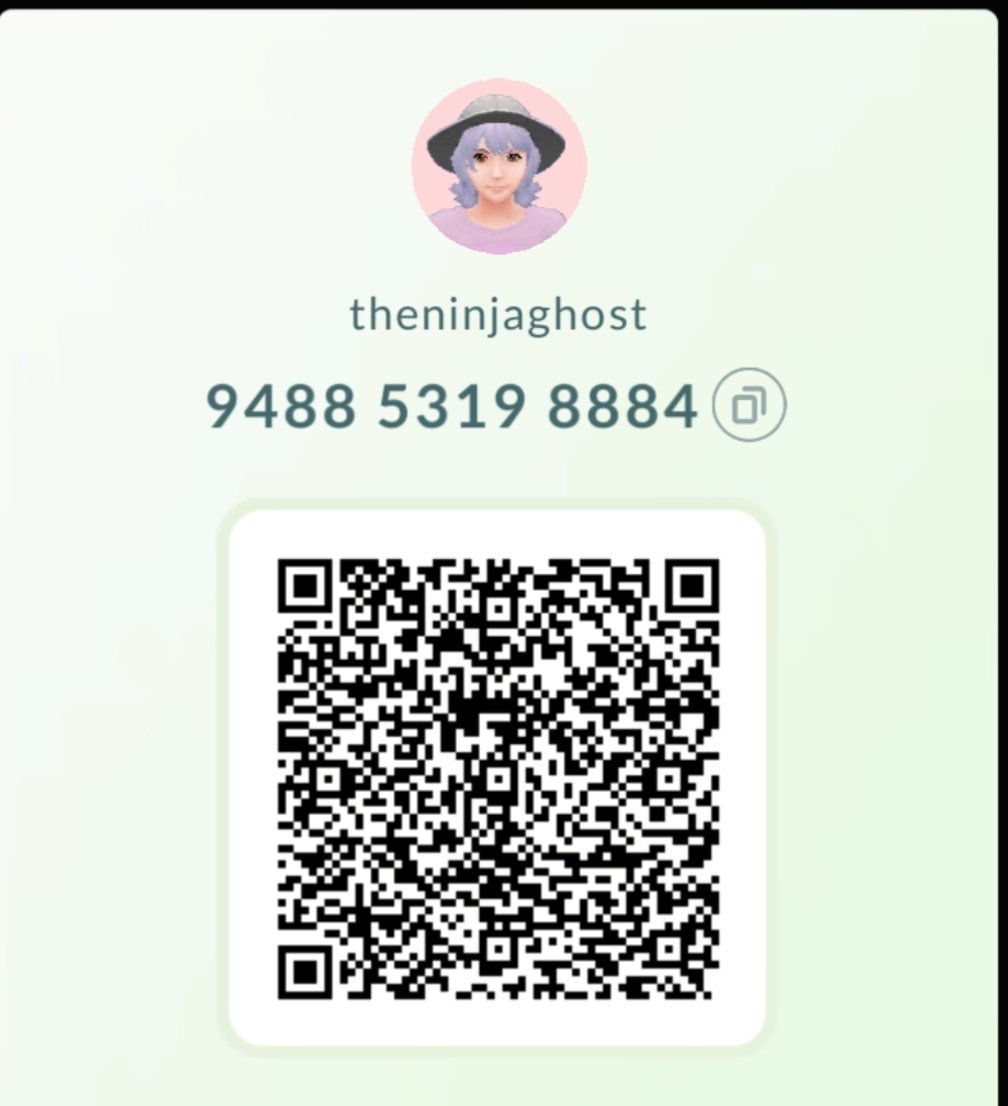 itsrainying's tweet photo. Let's be friends in Pokémon GO! My Trainer Code is 948853198884!

#pokemongoaddfriends https://t.co/VmFZLNpwqA