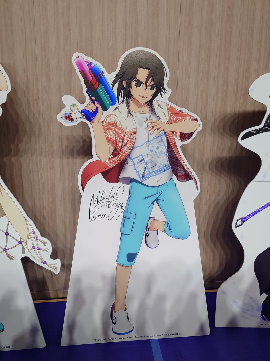 yuki_vesperia_v's tweet photo. 2日目サイン入りパネル(*ˊᵕˋ*)

ただし、なぜかベルベットだけサイン無かった(￣▽￣;)

#テイフェス2026 https://t.co/QAT6mlb02T