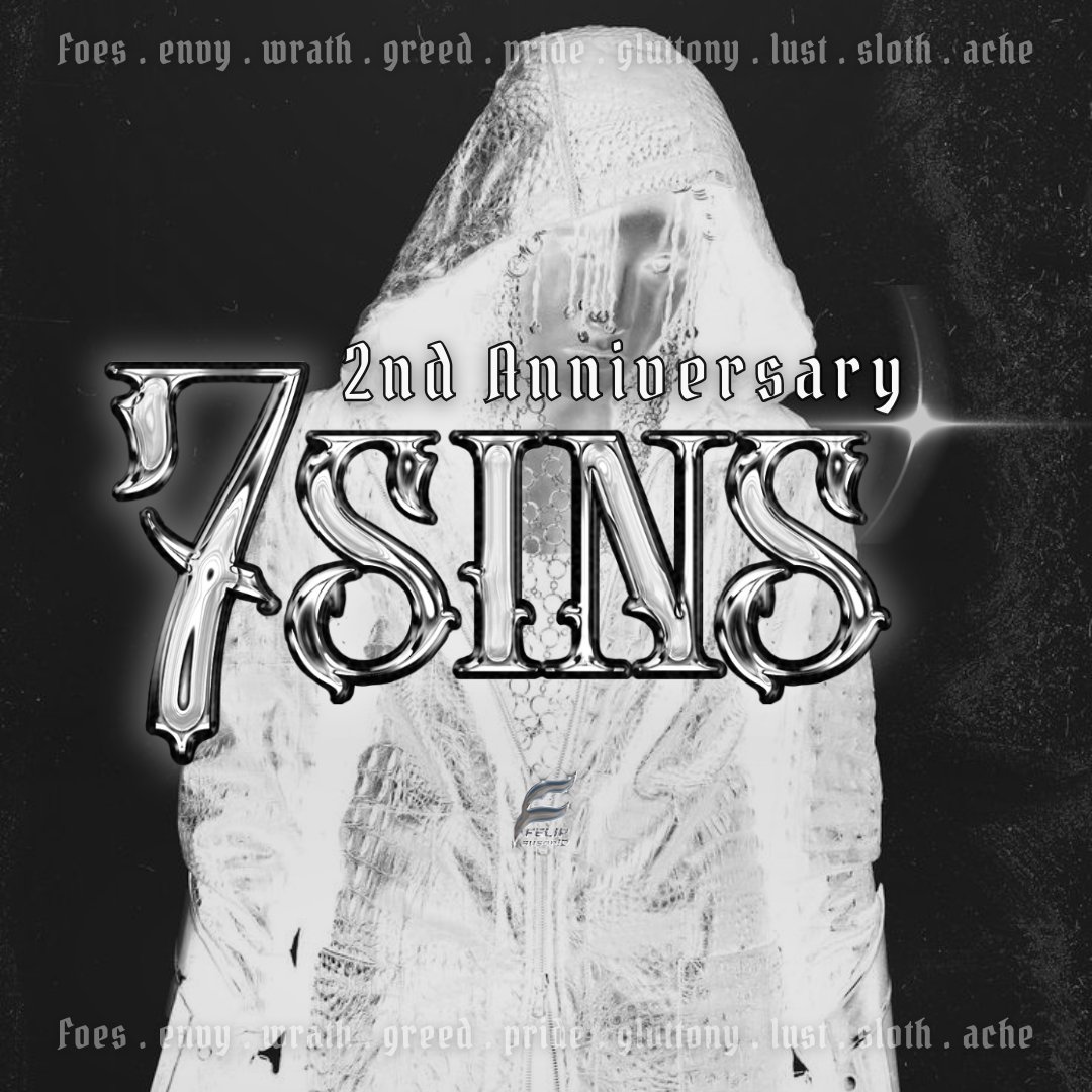 FELIPsusonID's tweet photo. Two years of 7SINS 🖤🪽
7sins album still feels fearless, honest, and unforgettable 🔥
🔗 Listen to 7sins album
https://t.co/3PZqA9gKUJ
@felipsuperior #FELIP #FELIP_7sins https://t.co/HaC7okOQBg