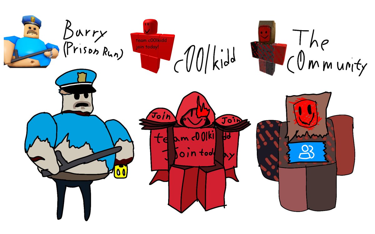 12rocks9's tweet photo. Blox horrors my take #3
#roblox barry(i think no tag to him) #coolkidd #thecommunity https://t.co/qo0lfoRKiL