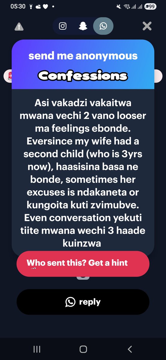 BabesweHunters's tweet photo. Its probably the family planning method she is using haa mamwe mafeelings anobva afa kuti fiiiii chaiko 
Talk to her ka munzwe kuti chii kana zvichida extra help motsvaga mobatsirwa 
https://t.co/mQlkNHnp4o https://t.co/besKGwSWP8