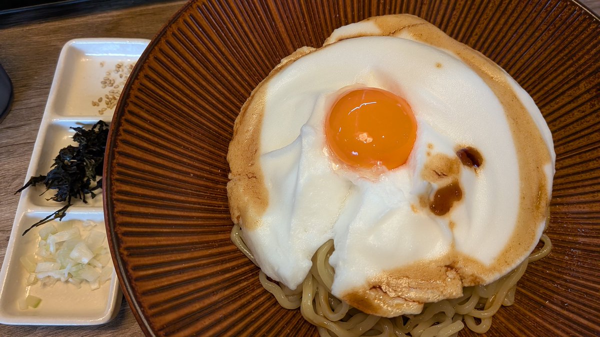 toldo1202's tweet photo. 長岡市 一雫
雲釜玉ラーメン https://t.co/rUfJTkvWbJ