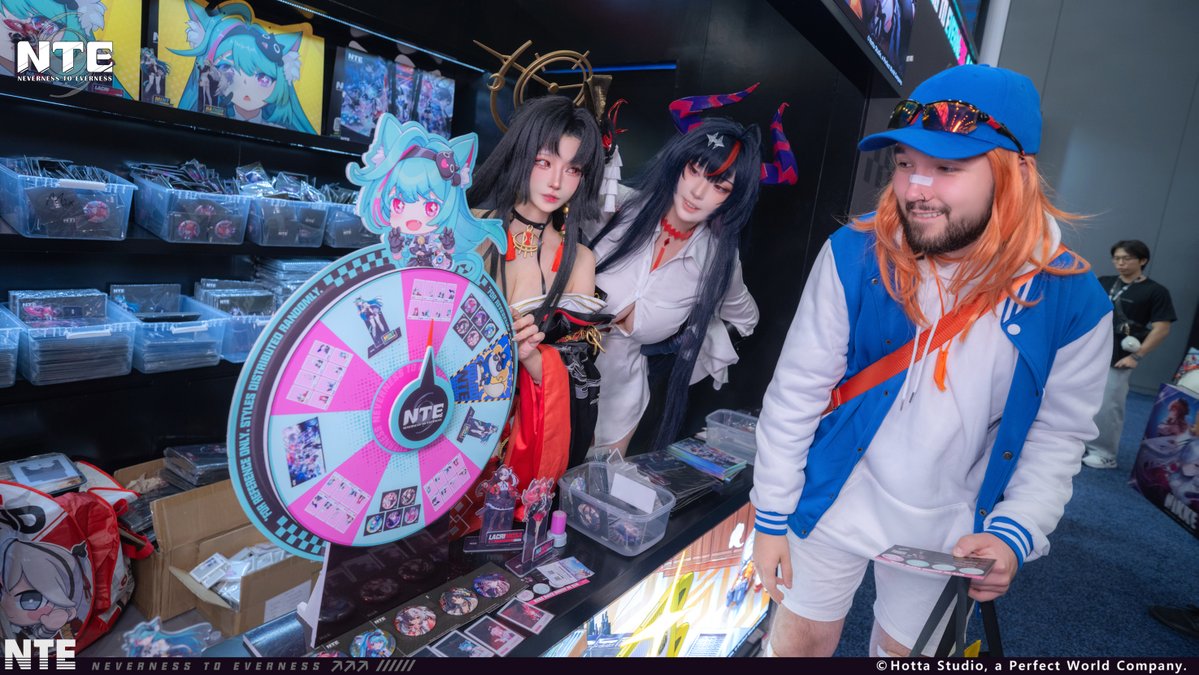NTE_GL's tweet photo. What a ride so far! Thanks to everyone who’s visited us on Day 3. 🙌

We’re here for last day. Let’s keep the momentum going!

 📍 West Hall, Booth WH-412
 📅 July 2 – July 5

#NTEAX2026 #NTE  #NevernesstoEverness  #AnimeExpo https://t.co/O1sSYR2qjx