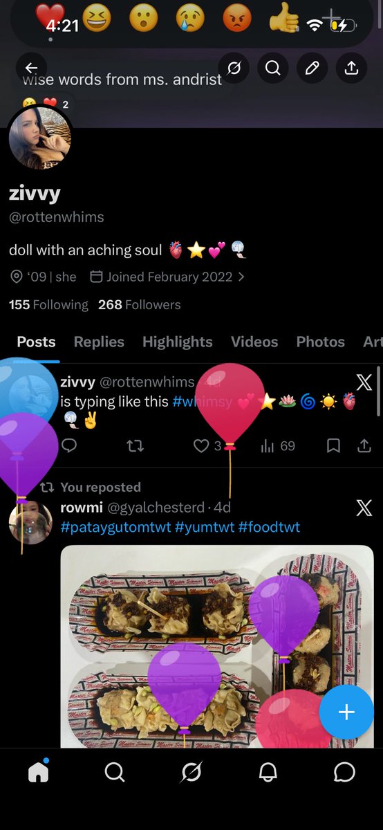 rottenwhims's tweet photo. balloons for user rottenwhims ⭐️🫀💕 https://t.co/BkNUtMX4Ps