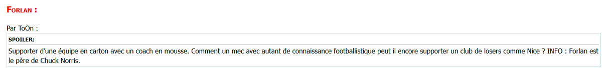 ToOn_8's tweet photo. @DavForlan @lozvey @Takostak Je suis allé me CO sur le forum car je faisais un tri dans mes MDP enregistré sur mon navigateur, et je suis retombé dessus. Petite pépite au passage https://t.co/UJe0W5I2i5