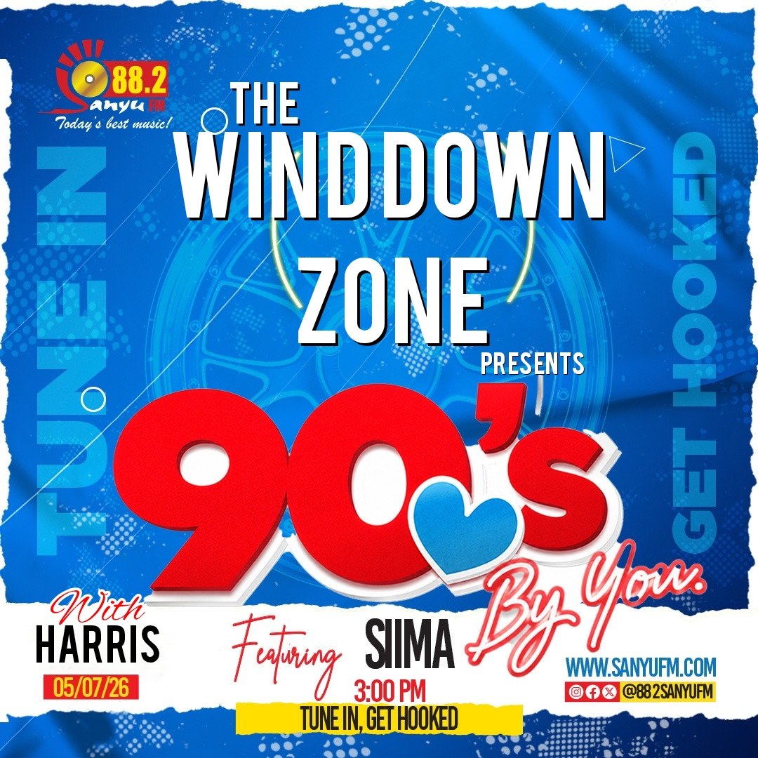HarrisMukiibi's tweet photo. This afternoon, get into the music that raised @kanyindo with her 90s playlist only on The Wind Down Zone's #90sByU ❤️ with yours truly 😉
#90sByU @882SanyuFM 💯 https://t.co/4gunrTKAkj