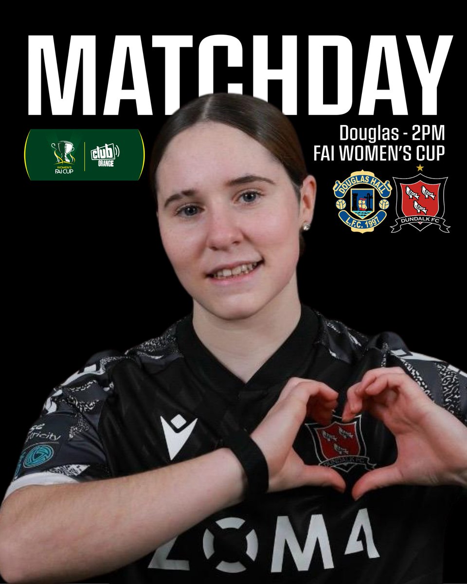 DundalkFC's tweet photo. Dundalk FC are on the long road to Cork to take on Douglas Hall in the second round of the Women's FAI Cup.

We wish the team all the very best.

C'MON THE TOWN!!!! https://t.co/P9K1VltdIj