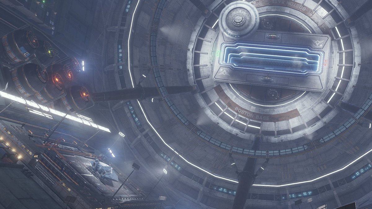 atharan's tweet photo. Return to home base to pick up my Nomad, and then ready to head back out into the black.  #elitedangerous https://t.co/EkLVuYUzcr