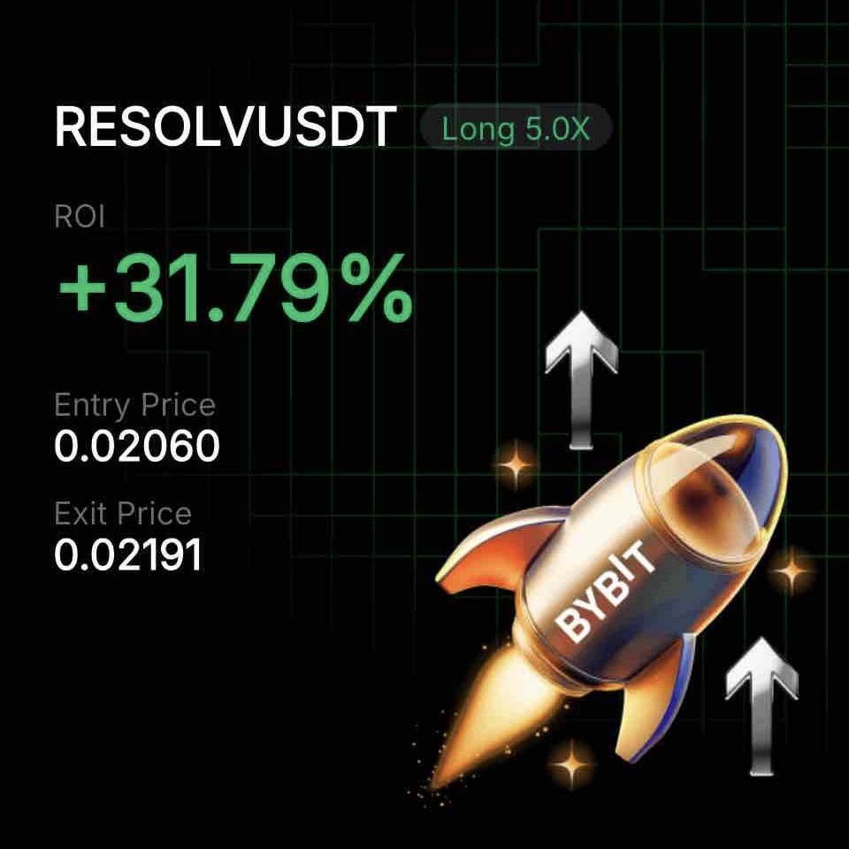 dilwi_'s tweet photo. $RESOLV TP here 🤝💰 https://t.co/N6WZNQJJ1D