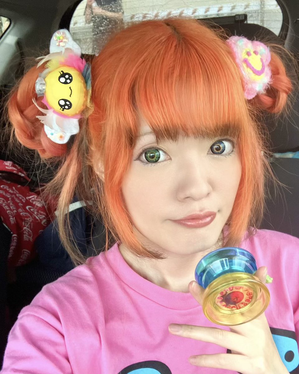 suzu_queen's tweet photo. 今日ヨーヨー練習会行くから髪まとめたいけど毛先の黒見せられる可愛い髪型ないかな～と思っていろいろ試したらセーラームーンヘアになった🌙✨

練習会お疲れ様でした～🎶
#石川ヨーヨー練習会 https://t.co/YCyW3dc3Ja