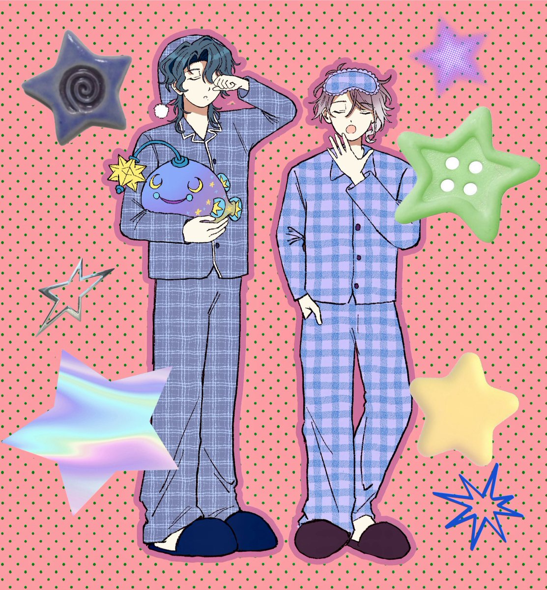 KOK0RONE's tweet photo. 本日の無配でした🌃🌙 改めて夢🔟夜オンリー開催おめでとうございました♪ https://t.co/3ngEQc3GpL