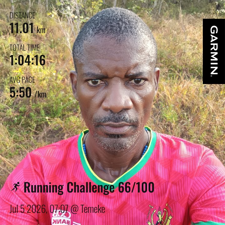 SKamugisha's tweet photo. Running Challenge. Day 66/109
RSD 431
@TOTRunners
#100daysofrunning
#fetchyourbody2026
#grateful
#sylvarunner https://t.co/Pei0oDJqmr