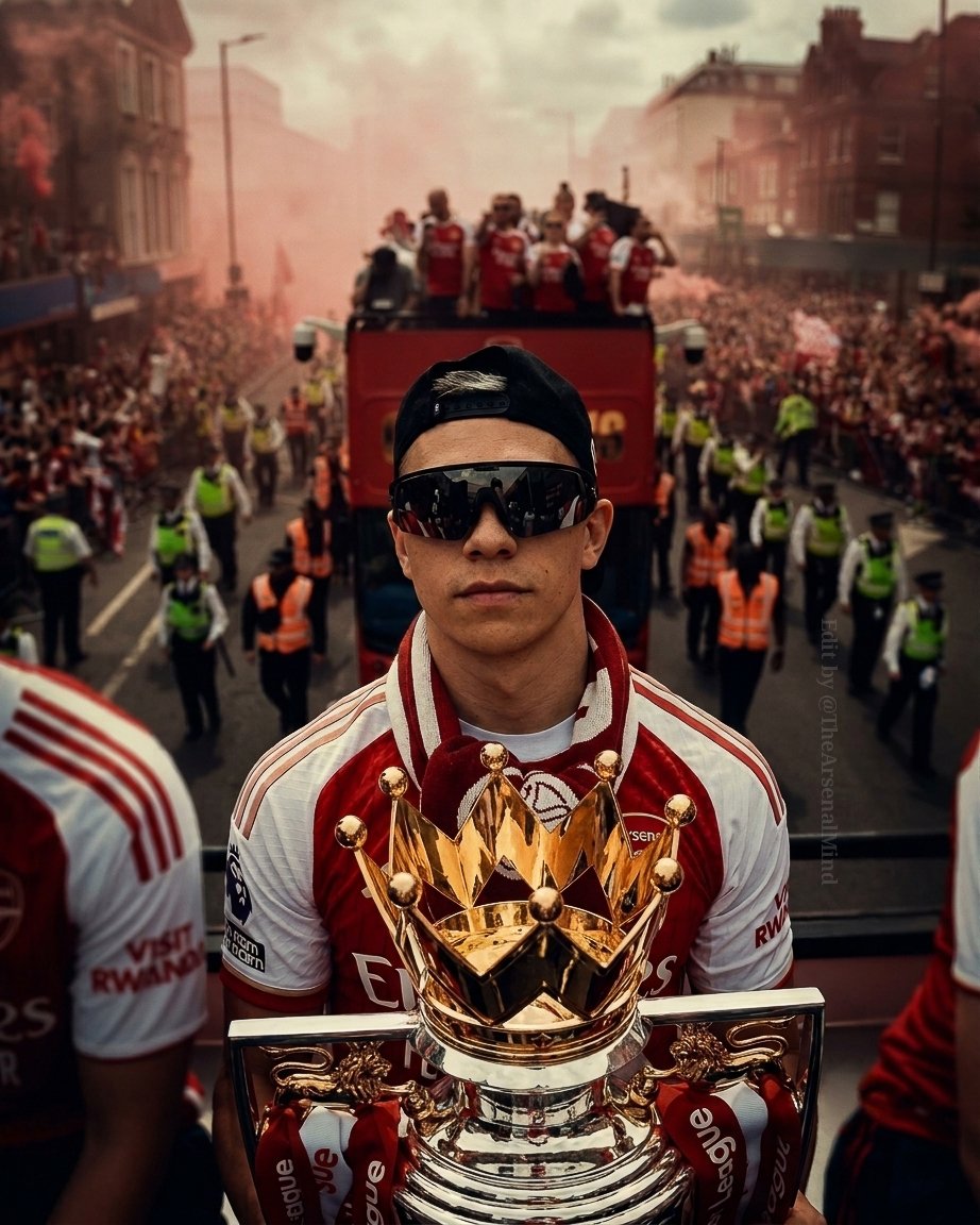 TheArsenalMind's tweet photo. Trossard leaves Arsenal for Besiktas as a champion. Will you miss him? https://t.co/V87N9IJTSp