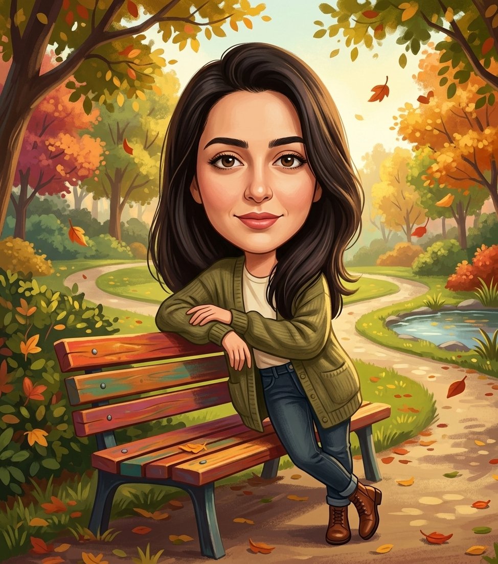 IS7MI's tweet photo. Prompt 🖼⤵️

Use the uploaded photo as the ONLY facial reference. Preserve my identity exactly—do not change my face, age, ethnicity, hairstyle, beard, skin tone, or facial features.

Create a warm painterly digital caricature with soft textured brushstrokes, oversized head, expressive features, smooth shading, and premium storybook quality.

Use a different color palette, background, outfit, and accessories in every image. Dress the character in stylish gender-neutral casual fashion.

Generate varied poses (walking, sitting, leaning, jumping, arms crossed, hands in pockets, peace sign, thumbs up, waving, reading, dancing, listening to music) and different emotions (happy, laughing, confident, relaxed, surprised, playful wink, thoughtful, excited, peaceful).

Soft natural or cinematic lighting, clean composition, vibrant colors, highly detailed, cute, high-quality 8K illustration.