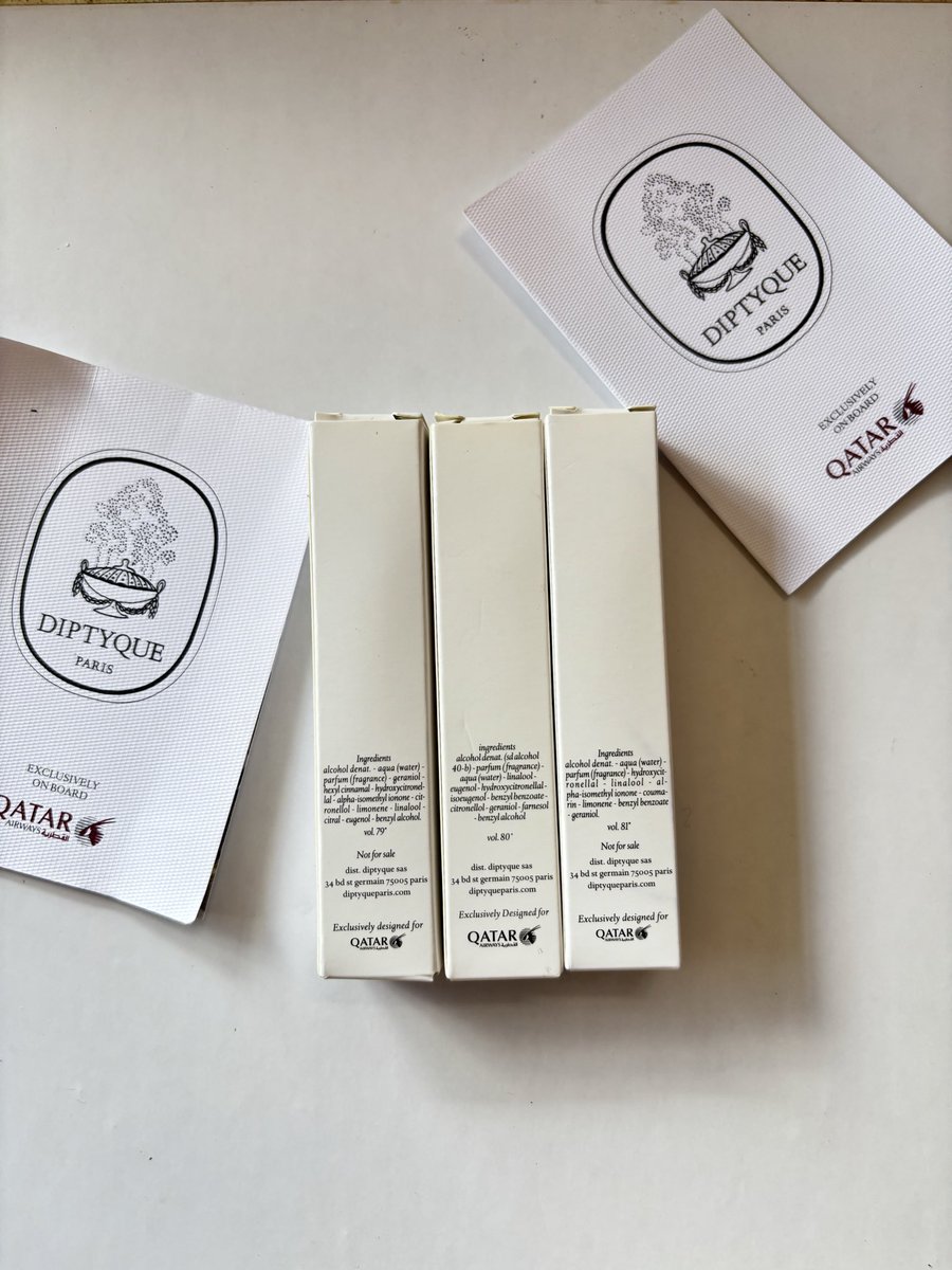 heavepn's tweet photo. Diptyque EDT 10ml Original

Amenities dari Qatar airlines, under 200k
Bisa 🍊 https://t.co/RaGP178r8b