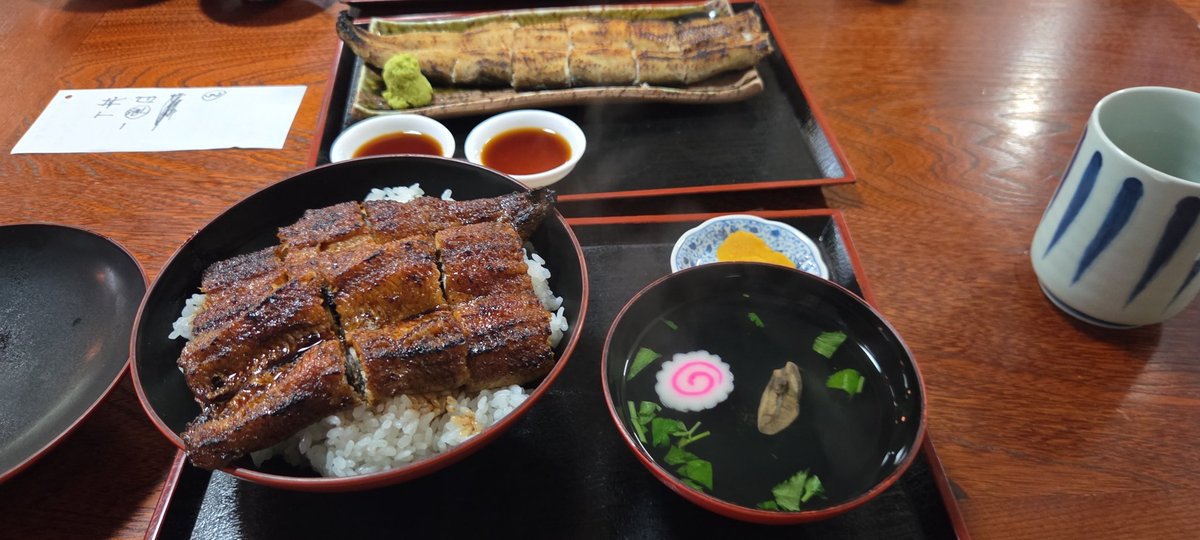 sei7dc5's tweet photo. 鰻が美味い https://t.co/RGlz8zI2HZ