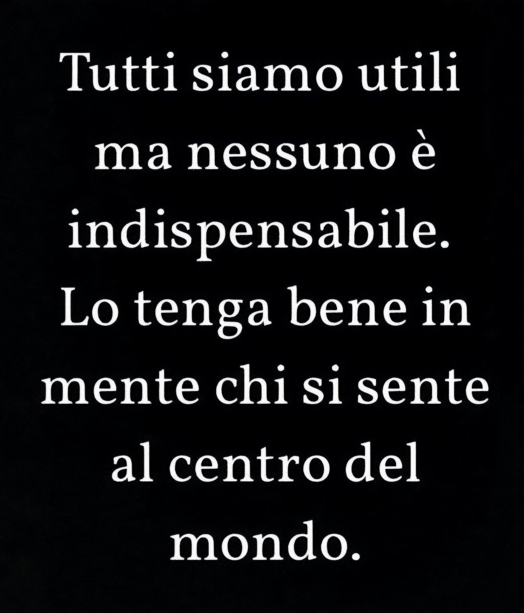 MariaRo85819362's tweet photo. Ottimo promemoria. 
Certi ego dovrebbero stamparlo e usarlo come sfondo del telefono. https://t.co/ObagYZuJWg