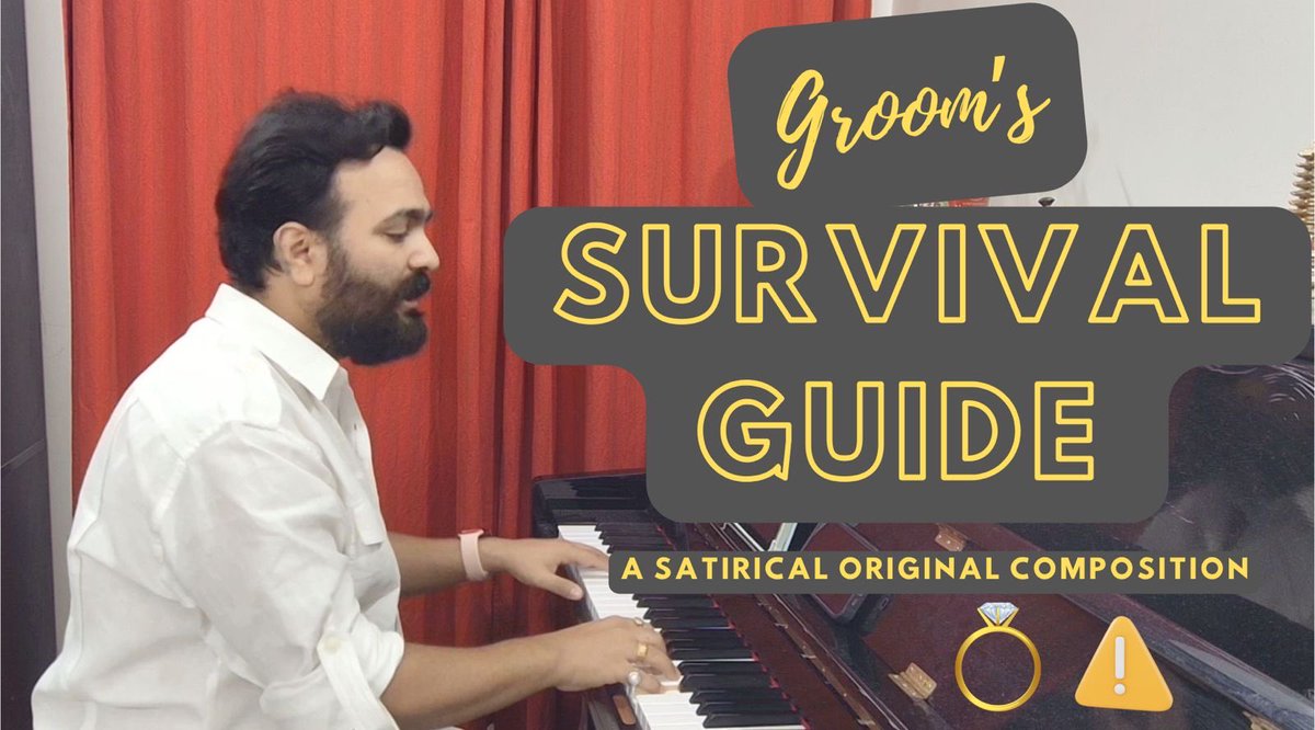 MHDodwani's tweet photo. Presenting India's first-ever groom's survival guide — in song form.

"Dilwale Dulhaniya Se Bach Jayenge" is a satirical original composition on a rising reality that nobody is talking about honestly: the increasingly dangerous and legally complex landscape of marriage for men in India today.

A man / husband is killed almost every 32 hours. Our society is heading towards a very grim scenario that may have irreversible consequences. 

Hope the song provokes a thought.

https://t.co/REi4VMeSVu

@iamsrk @alluarjun @duttsanjay @bomanirani @DrAshokKMittal @ravikishann @itsKajolD 
@ForMenIndia_ @ekamnyaay @DeepikaBhardwaj @realsiff @cnnbrk @BBCBreaking @BBCWorld @FoxNews @NEWS @ABC @ABPNews @YouTubeIndia @IndiaExplained @Outlookindia @BuzzFeedIndia @timesofindia @IndianExpress @BrutIndia @ScoopWhoop @ScoopWhoopHindi @DeccanHerald @DeccanChronicle @the_hindu @htTweets @IndianExpress