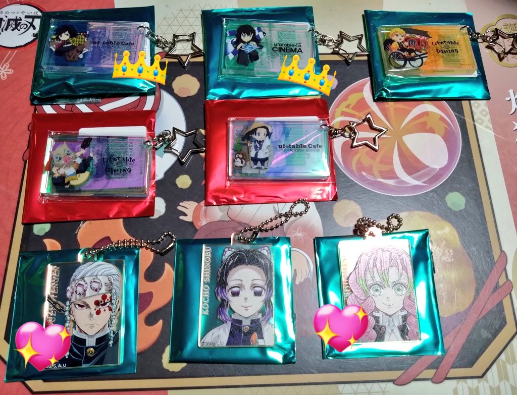 交換】鬼滅の刃 柱展 ufotable DINING HIROMA オーロラ アクリル