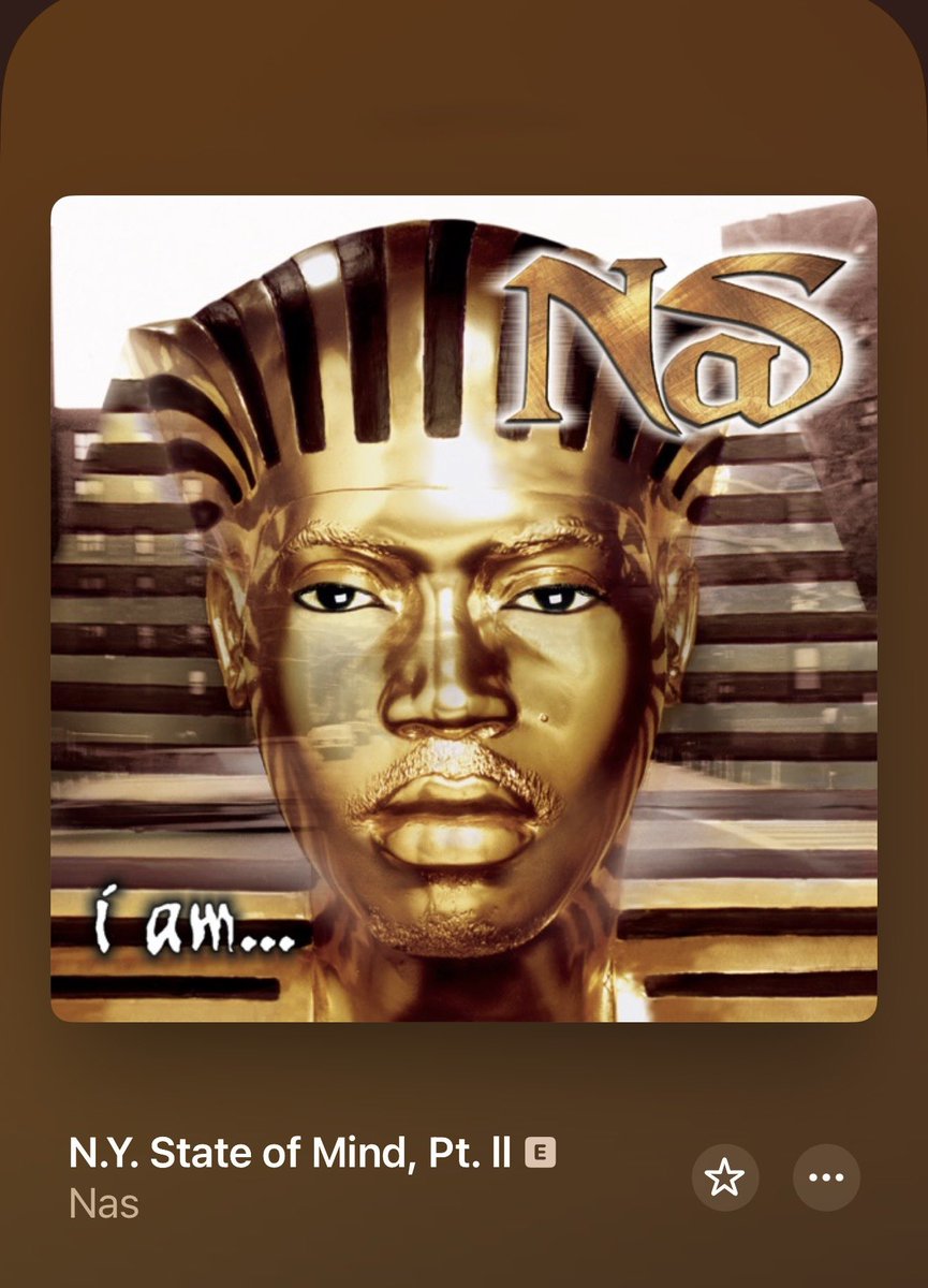 RODKING305's tweet photo. NY State of Mind II is better than Part 1 https://t.co/a571ZffGrF