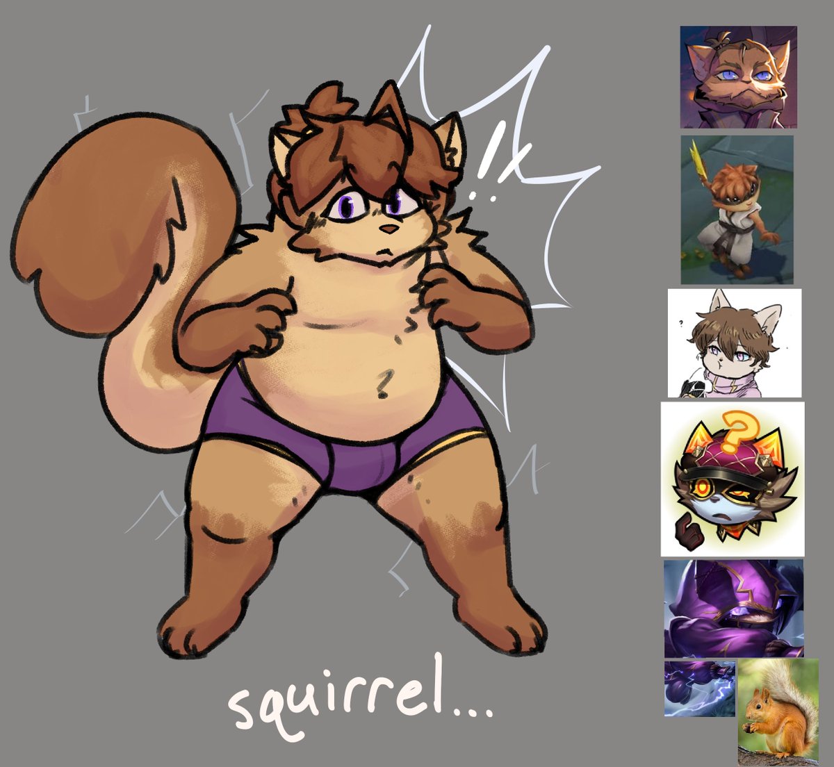 berdstfrend's tweet photo. interpretation of kennen from league 
lightning squirrel ..
combining his 15 different designs #lol #kennen #yordle https://t.co/sc11qPLJiR