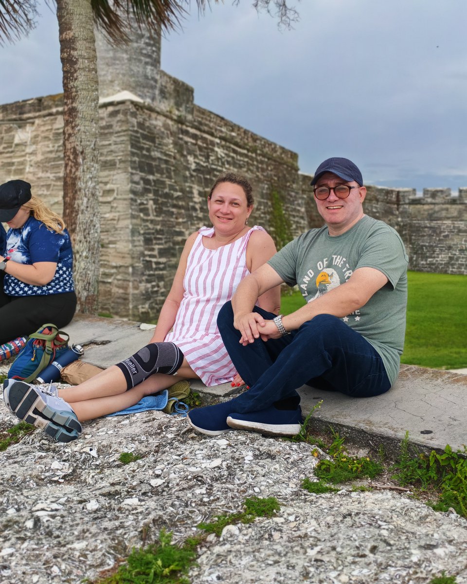BoscojraCSsR's tweet photo. Esperando los juegos pirotécnicos con motivo de la celebración del 250.º aniversario de la independencia de los Estados Unidos de América, en St. Augustine, Florida. https://t.co/80YEtje27B