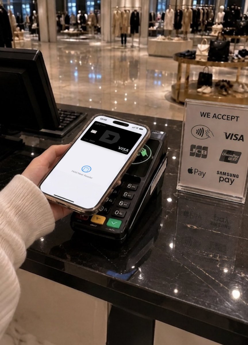DptPay's tweet photo. Instant conversion from crypto currencies to local currency.⚡

#DptPay card instantly converts your crypto assets to local currency upon payment.

Enjoy a secure and instant conversion every time you pay at the checkout counter. 💳 https://t.co/lsDauwJhqq