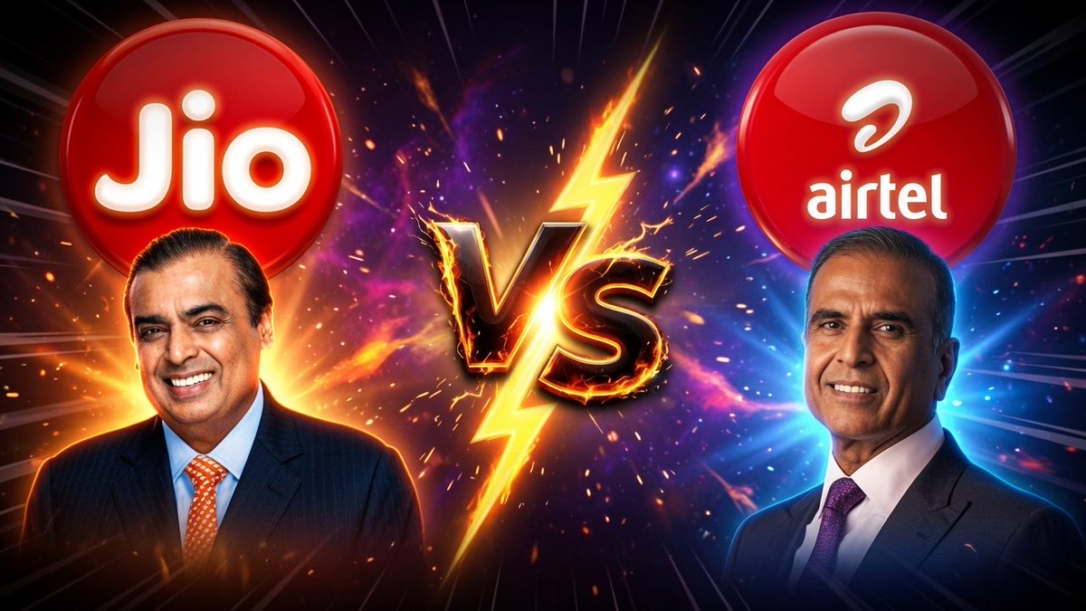 abhinav_blogger's tweet photo. पिछले साल Jio ने लगभग ₹26,000 करोड़ का Net Profit कमाया, जबकि Airtel का Net Profit करीब ₹34,000 करोड़ रहा।

उससे एक साल पहले भी दोनों कंपनियों ने मिलकर ₹63,000 करोड़ से ज़्यादा का Net Profit कमाया था। 

यानी सिर्फ़ 2 साल में इनका कुल Net Profit ₹1.2 लाख करोड़ से अधिक रहा।

इसके बावजूद reports हैं कि Jio और Airtel अपने Recharge Plans की कीमतें फिर से 10–20% तक बढ़ाने की तैयारी में हैं, जबकि पिछले साल भी Tariff Hike किया गया था।

सरकार और TRAI को अब जागना चाहिए। 

यह संगठित लूट धीरे धीरे बढ़ता जा रहा है। 🤷🏻‍♂️