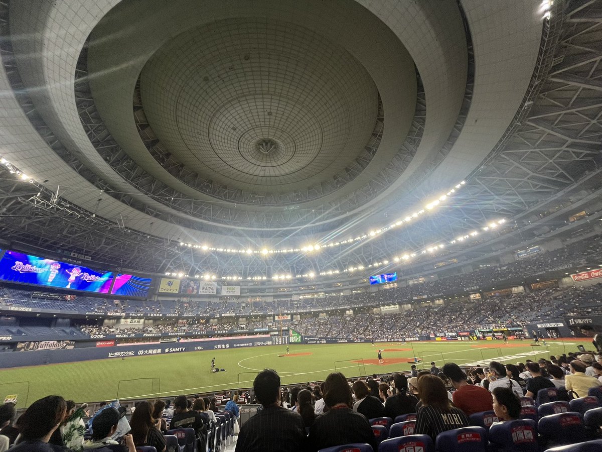 tora_c3's tweet photo. 今年初京セラ⚾️

#埼玉西武ライオンズ  #オリックス・バファローズ https://t.co/tzTOhHdOs8