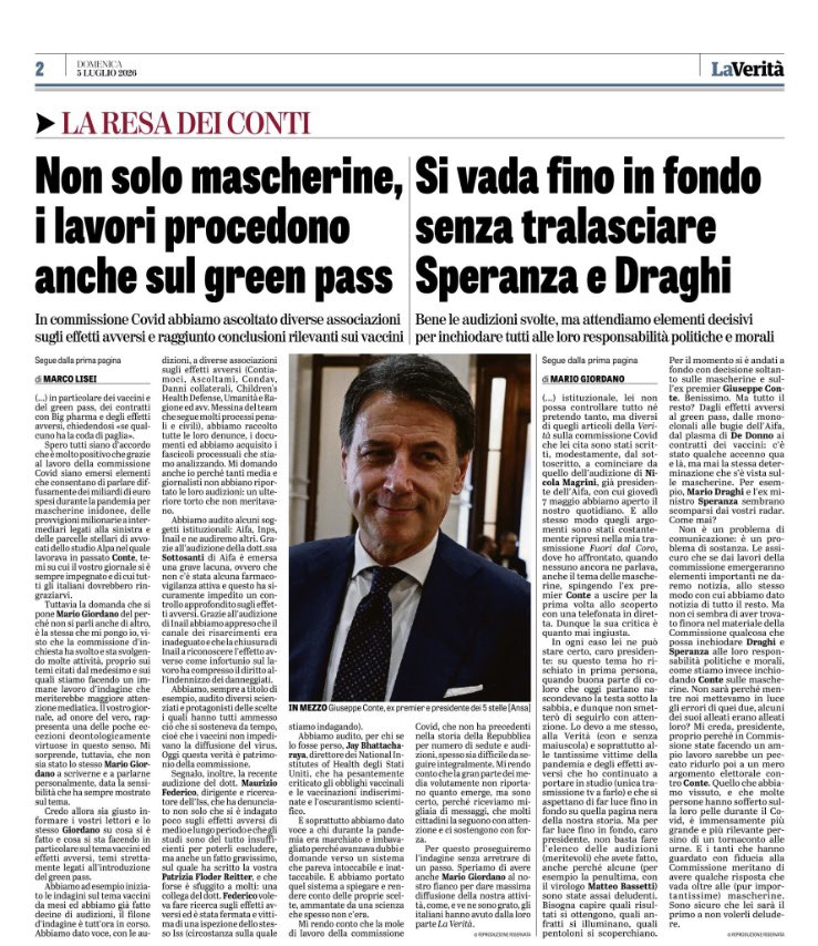 RHolzeisen's tweet photo. ‼️La Commissione Parlamentare d’inchiesta NON sta andando fino in fondo.
Sul tema delle mascherine non vedo l’accertamento della loro inutilità in generale a limitare la circolazione virale, ma invece una mera concentrazione sugli affari del nemico politico. Non basta! Negli Stati Uniti il House of Representatives nella sua relazione finale di dicembre 2024 è giustamente arrivato alla conclusione che le mascherine erano generalmente inutili ai fini della limitazione della circolazione virale. Vedi qui la traduzione in italiano della relazione:

https://t.co/ClRLNnvxGw

e qui lo il meta studio Cochrane a cui il Congresso degli USA fa riferimento 

https://t.co/DTBVbMKzm5

In Italia, invece, si continua ad incassare, grazie all’appoggio di FdI pure le sanzioni inflitte ai cittadini per non aver usato la mascherina all’aperto.
Così in Alto Adige-Sudtirolo grazie al voto contrario di Marco Galateo (Fratelli d’Italia) questa settimana non è passata la mia mozione presentata in Consiglio della Provincia Autonoma di Bolzano per l’annullamento delle sanzioni - peraltro inflitte senza potere - dalla Segreteria Generale della Provincia Autonoma di Bolzano:

https://t.co/AmZrpQYxNs

E poi sui cosiddetti “vaccini”-Covid-19: il fatto che questi sono sostanze che mai avrebbero dovuto essere autorizzati come “vaccini”, dovrebbe avere un peso centrale, perché ha fondamentale importanza anche per il futuro. Invece, questa enormità di scandalo che ha creato e creerà ancora enormi danni passa sottotraccia.
Hanno ragione Mario Giordano e tutti quegli esperti che vedono la enorme superficialità dei lavori, che dà adito alla presunzione che certi temi in Commissione  d’inchiesta non si toccano, perché riguardano anche la responsabilità di governatori dei partiti dell‘attuale governo (pensiamo a tutti i feticisti delle mascherine anche tra i governatori appartenenti ai partiti attualmente al governo … è per questo che non si accerta in Commissione la generale inutilità delle mascherine, vero?) e l‘attuale governo che continua a raccomandare alle donne incinte l‘inoculo di sostanze sperimentali a base genetica, anziché sospendere l’applicazione in generale con la richiesta alla Commissione Europea di voler chiarire con urgenza. Invece, no, si fa finta di nulla … anche in Commissione d‘inchiesta parlamentare, perché in realtà hanno da nascondere tutti.
@mariogiordano5 @Marcolisei